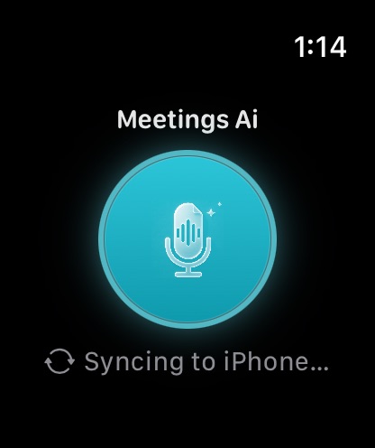 Apple Watch screenshot