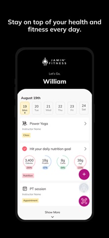 Jamin Fitness screenshot