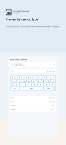 Accessibility Keyboard Screenshot 3 of 5