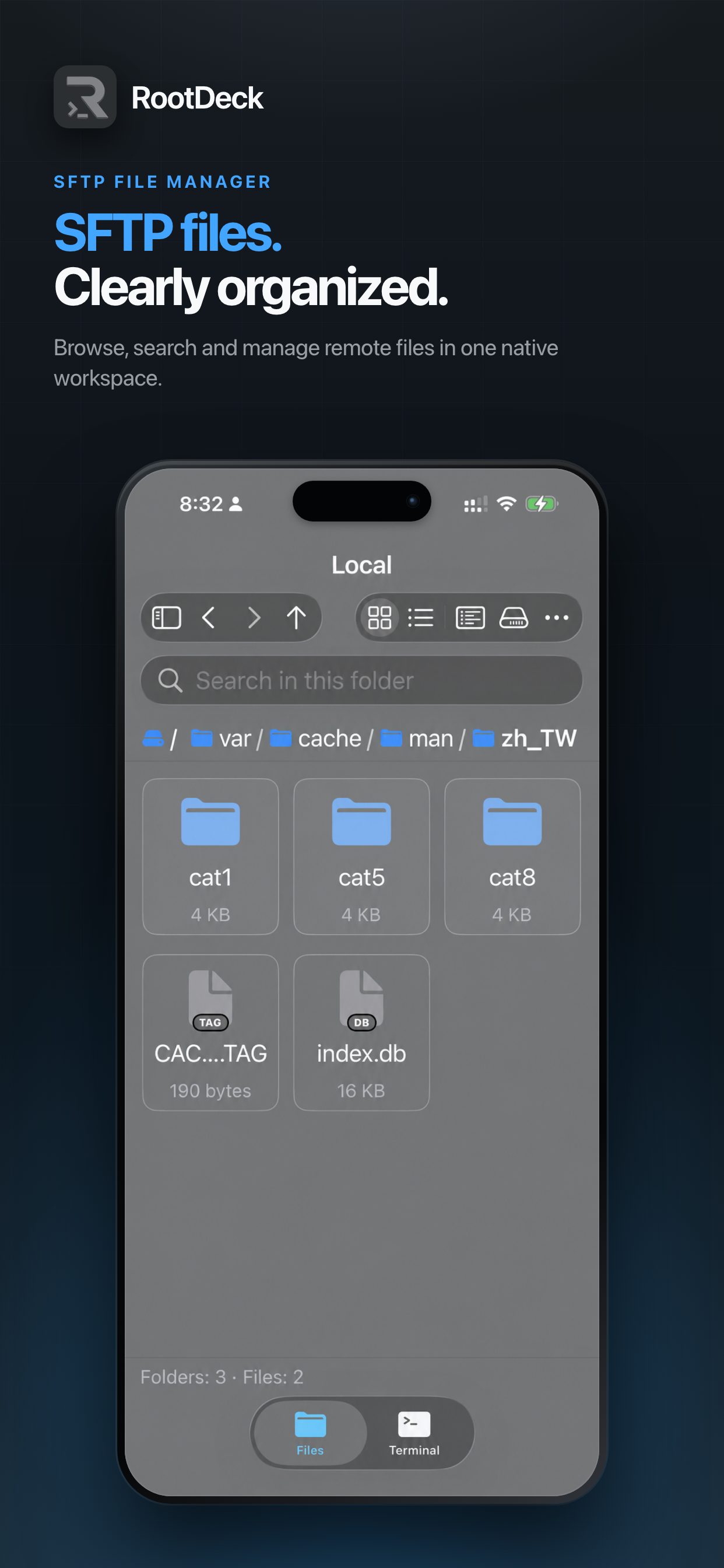 RootDeck screenshot 3