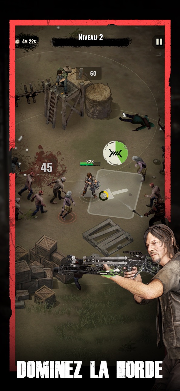 The Walking Dead: Aftermath iOS Mod IPA screenshot 4 - iOS game interface