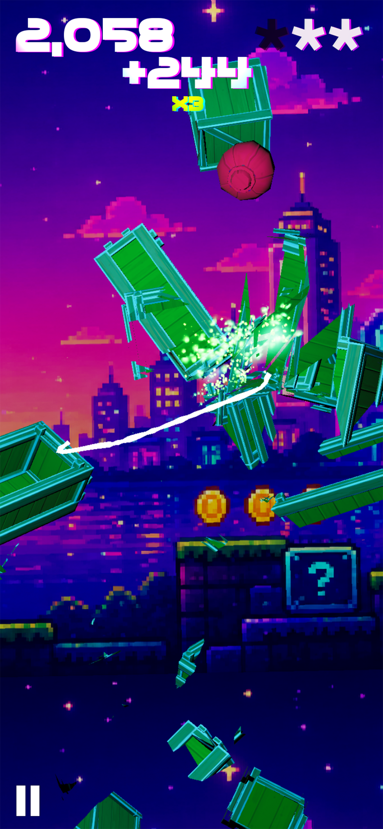 Slice X: A Reflex Game