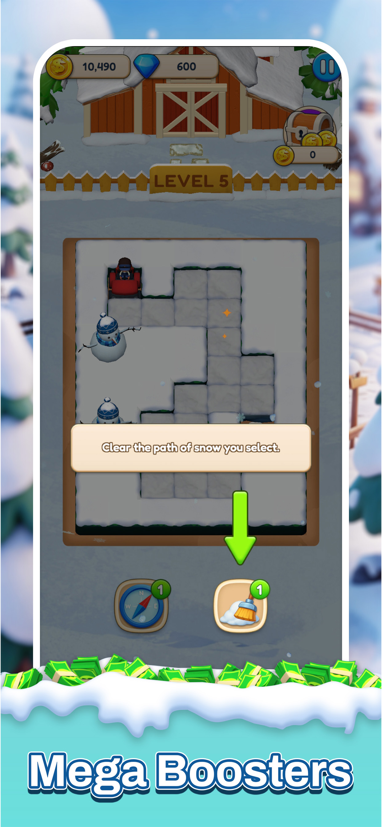 Maze Plow - Snow Cleaner screenshot 6