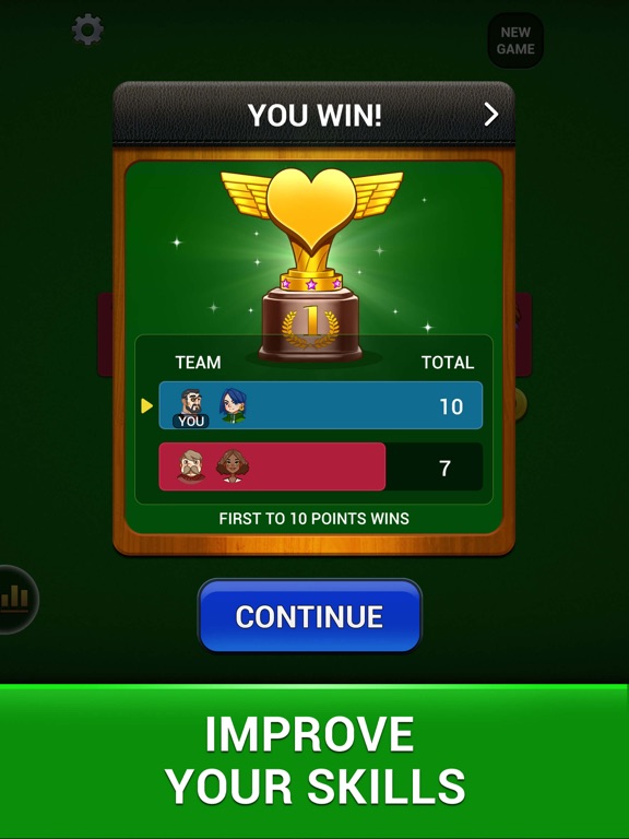Euchre - Card Game Offline iPad screenshot 4 - Games app