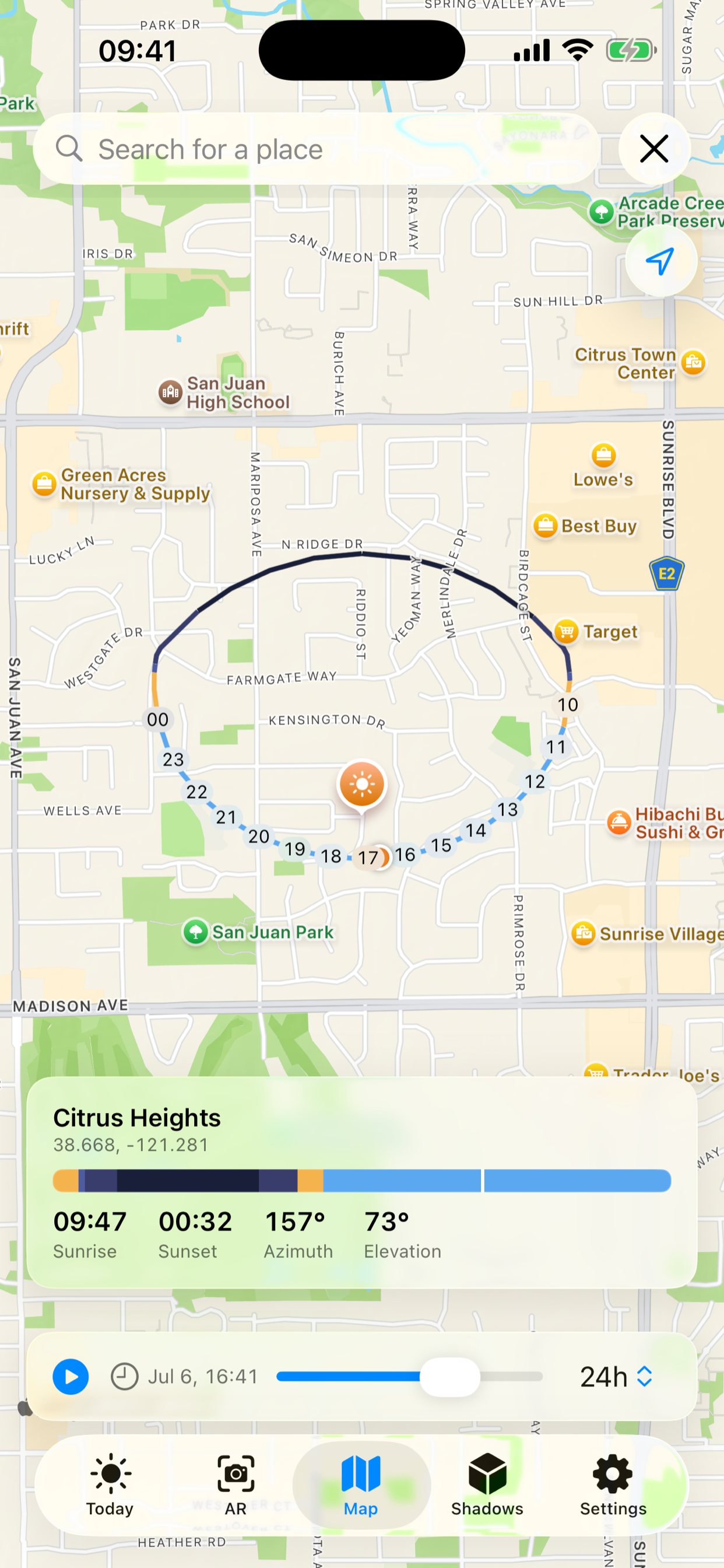 Sunset Tracker+ screenshot 2