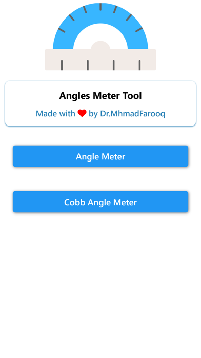 Angle Meter & Cobb Angle Meter Screenshot