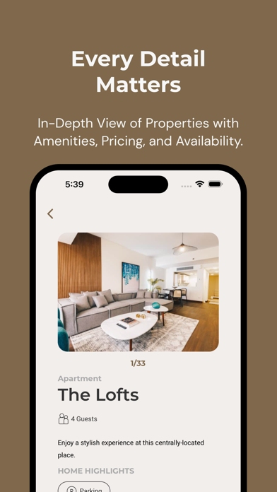 Elegant Hospitality Screenshot