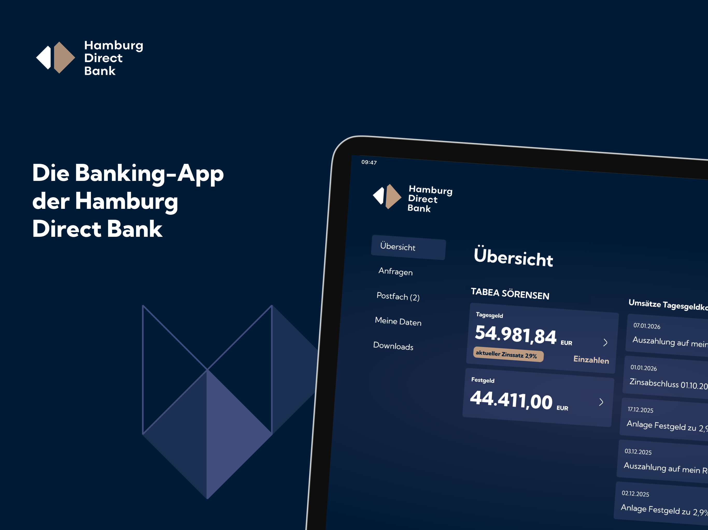Hamburg Direct Bank - Banking