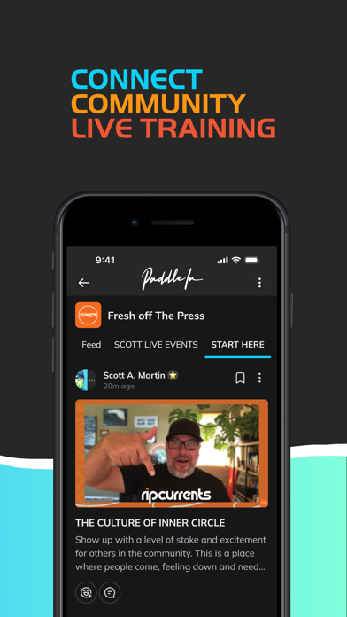 GROUNDSWELL Inner-Circle app screenshot