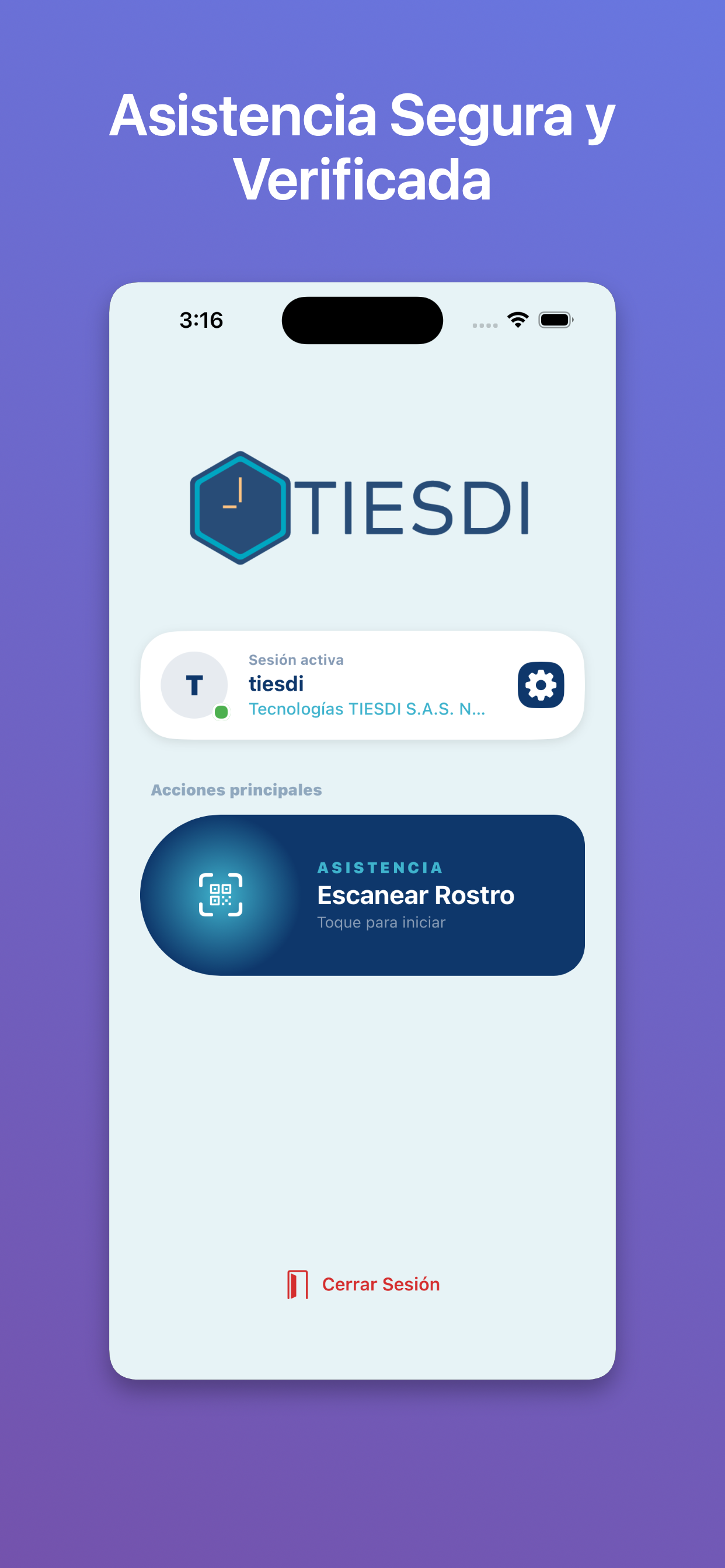 Tiesdi: Bio Móvil screenshot 2