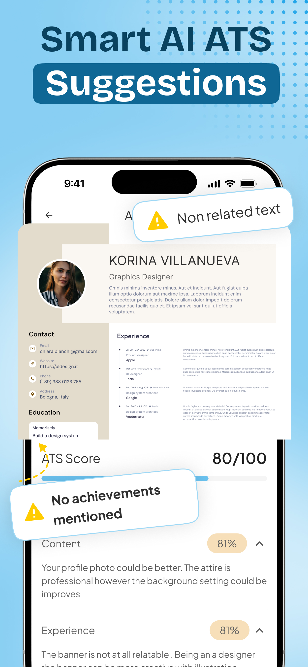 AI Resume Builder - CV Maker+ screenshot 3
