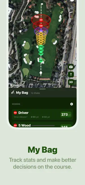 Open Tee: Golf GPS & AI Caddy screenshot 3