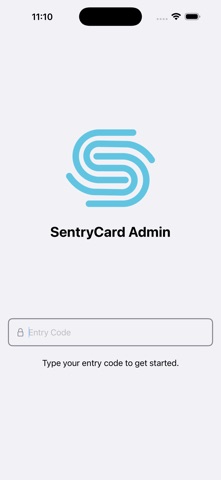 SentryCard Admin Screenshot 1 of 3