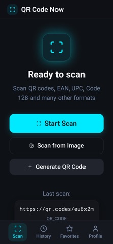 QR Code Scanner Now Screenshot 1 of 5