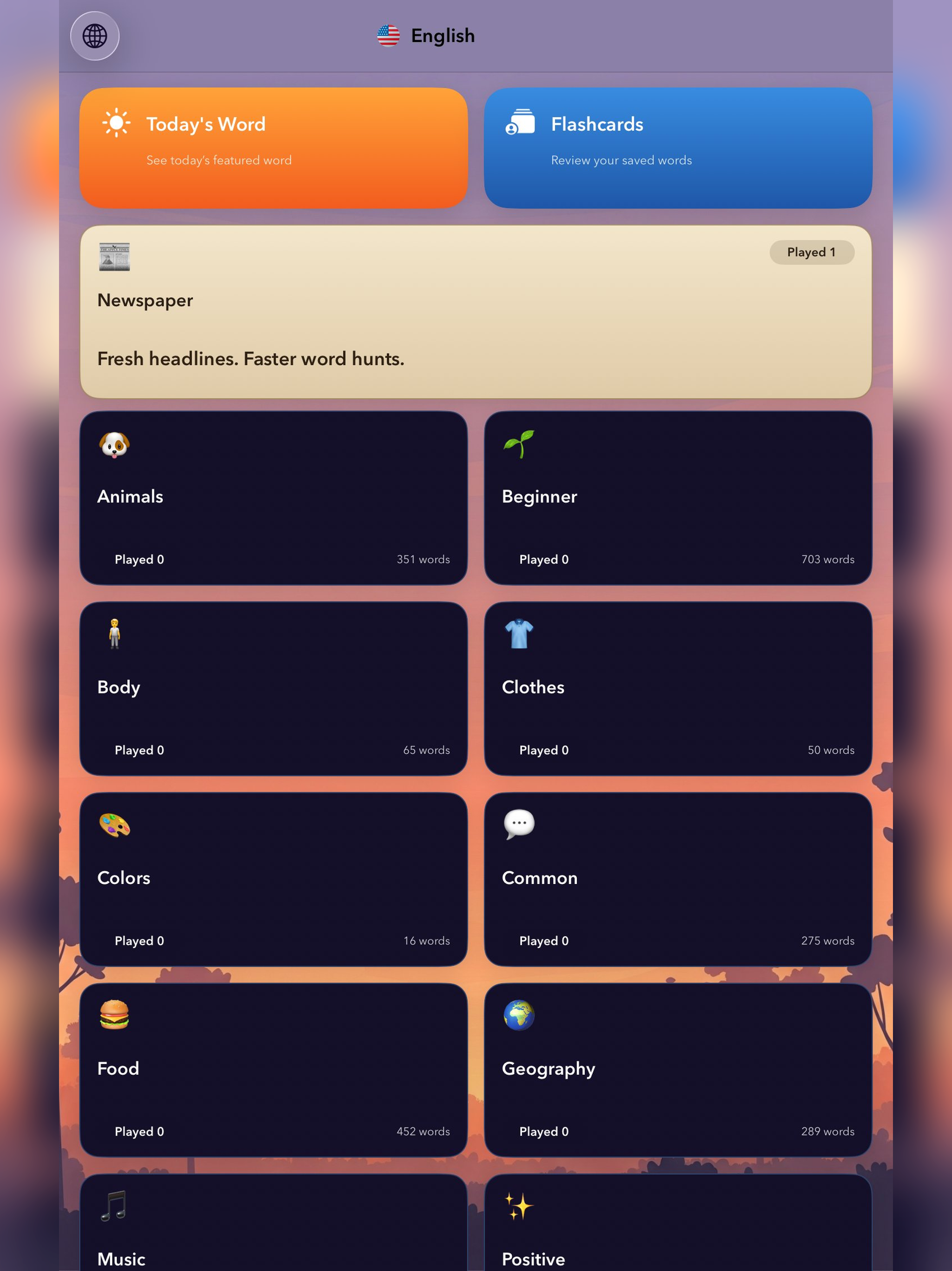 AI Word Search Puzzle Game