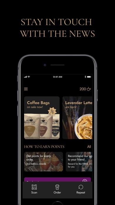 Rock N Joe Coffee iPhone screenshot 3 - Food & Drink app