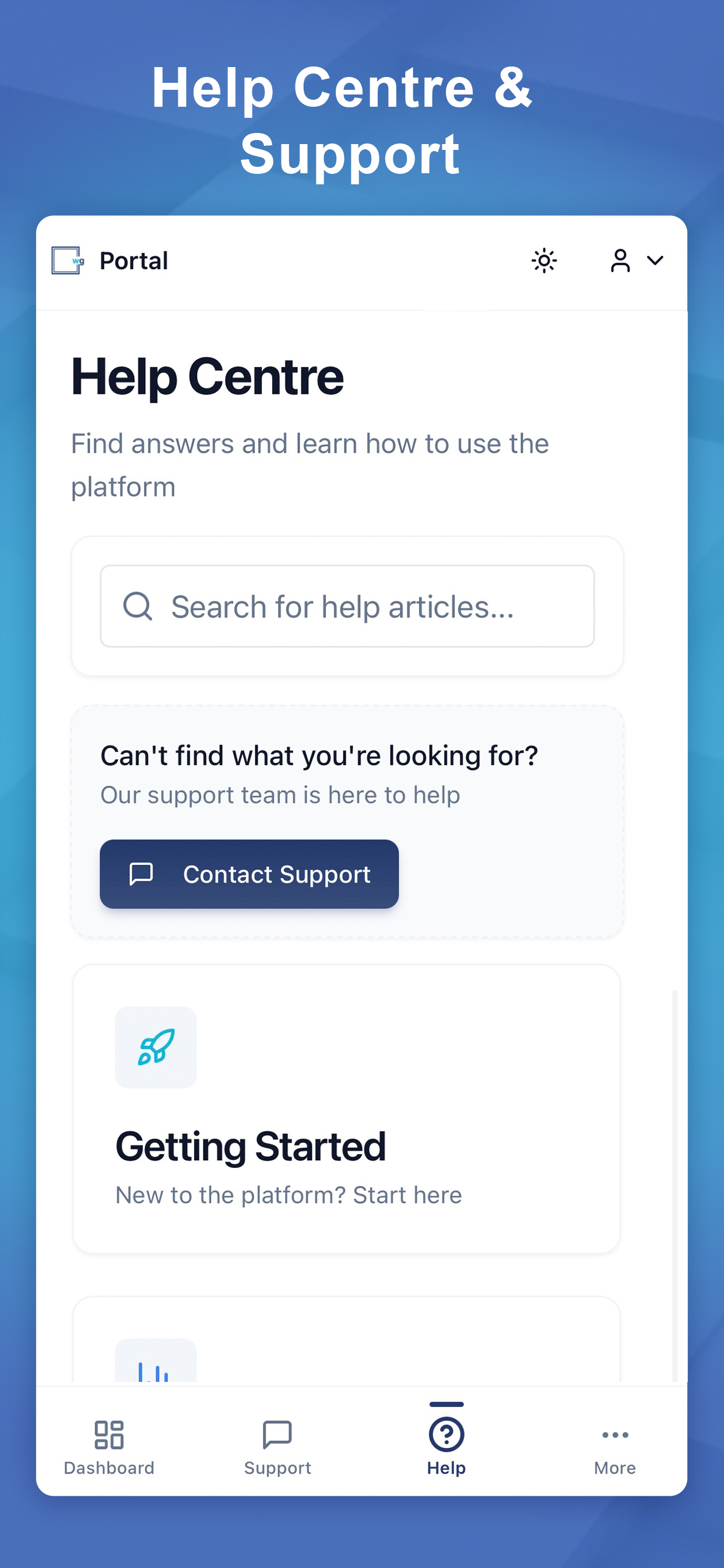 WSG Portal