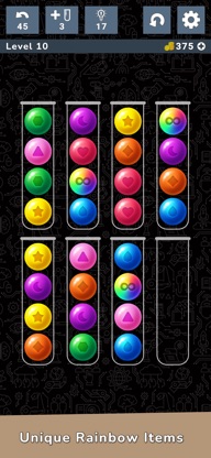 Color Cascade Ball Sort Puzzle screenshot 2