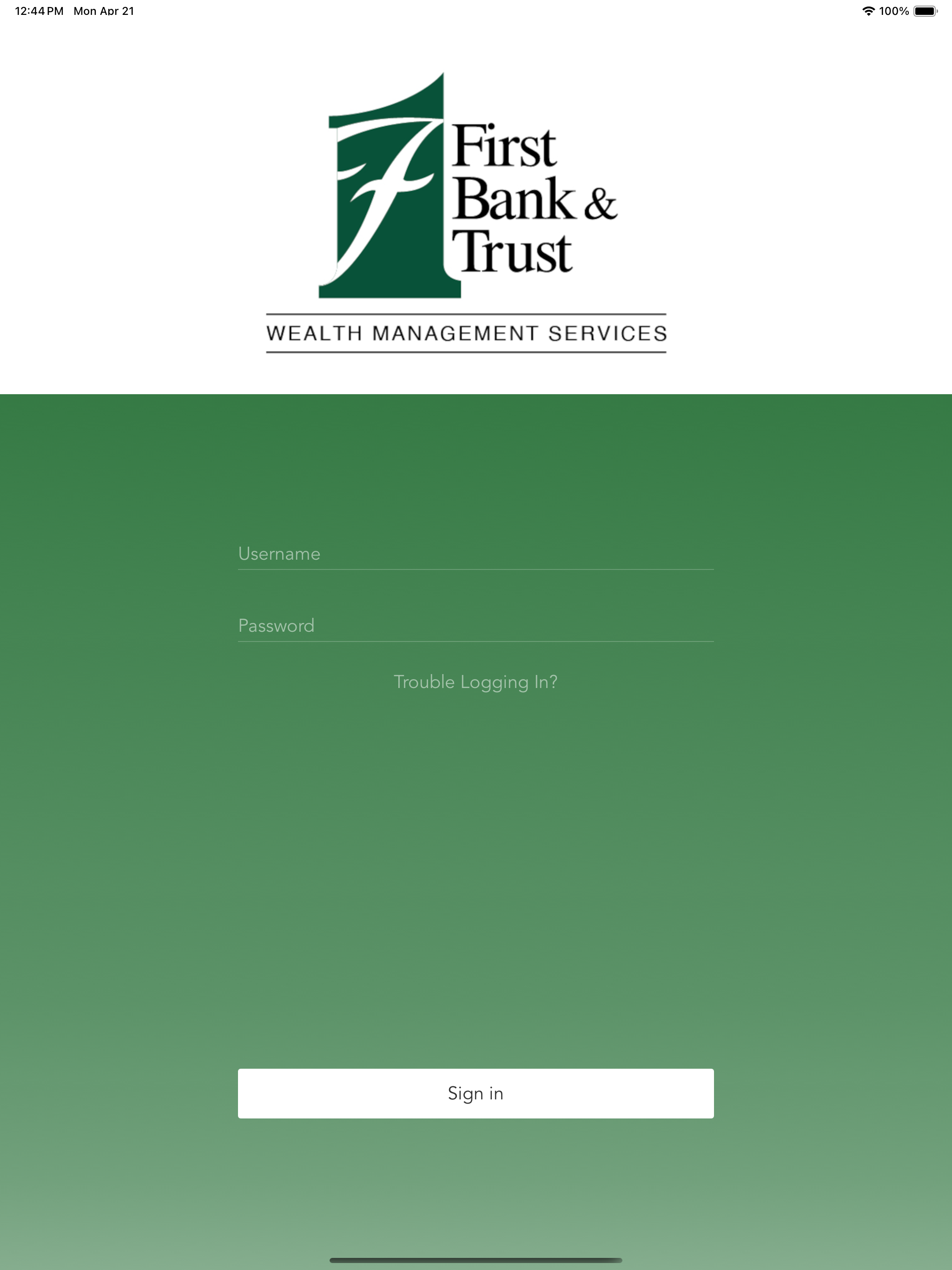 First Bank & Trust Wealth screenshot 4