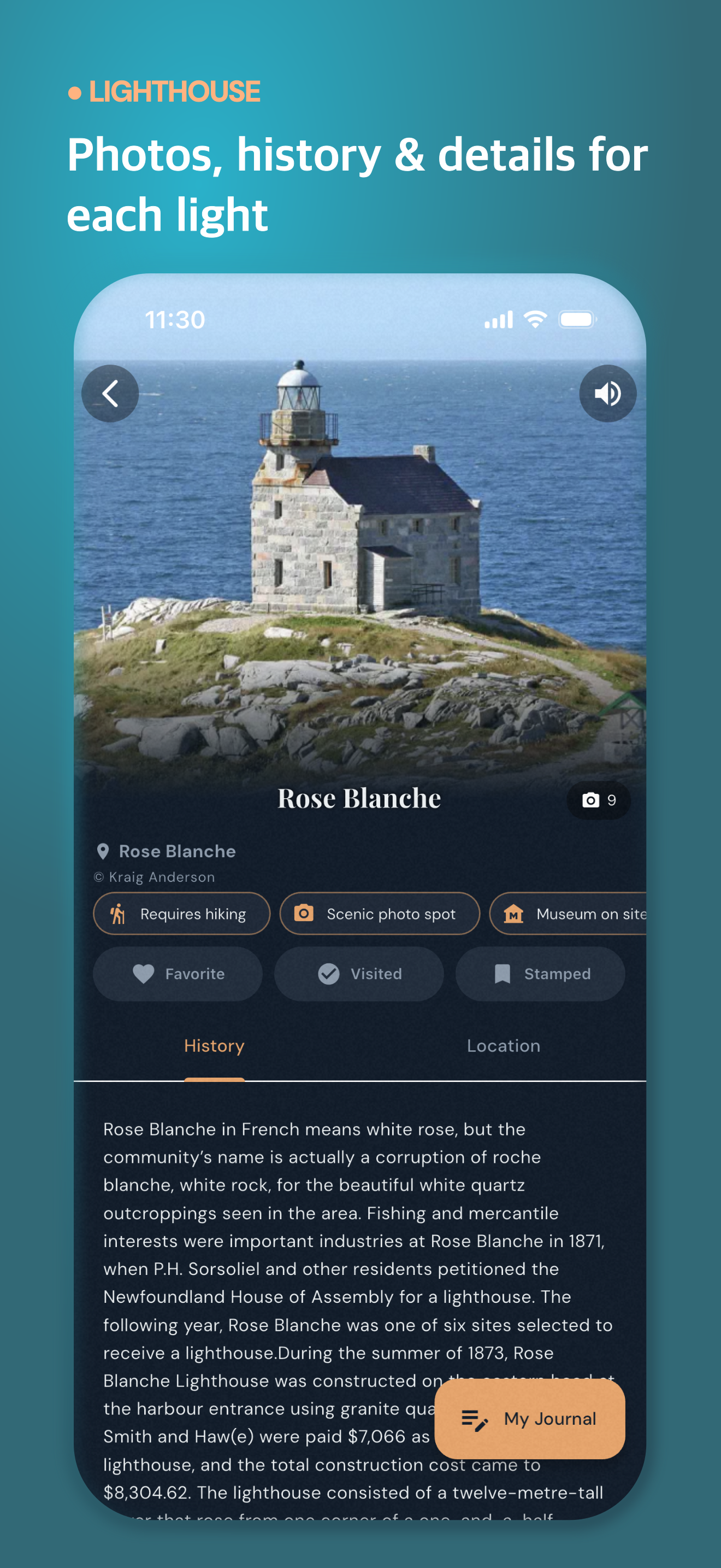 Canadian Lighthouse Guide screenshot 3