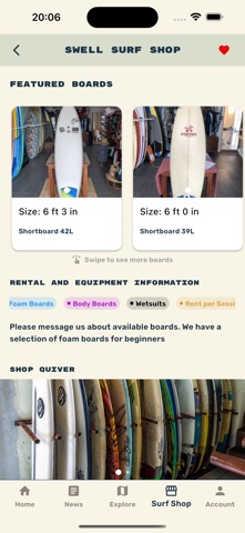 SurfKit iPhone screenshot