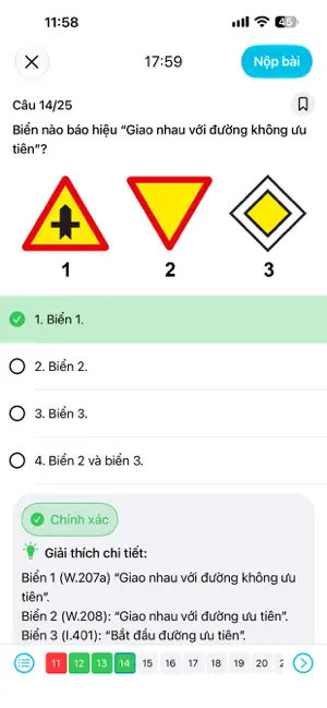 250 Câu Lý Thuyết GPLX OTOMOTO screenshot 2