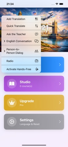 English21 iPhone screenshot