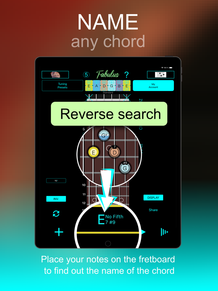 #2. Guitar Chord Finder : FABULUS (iOS) Által: Fabrice Mac