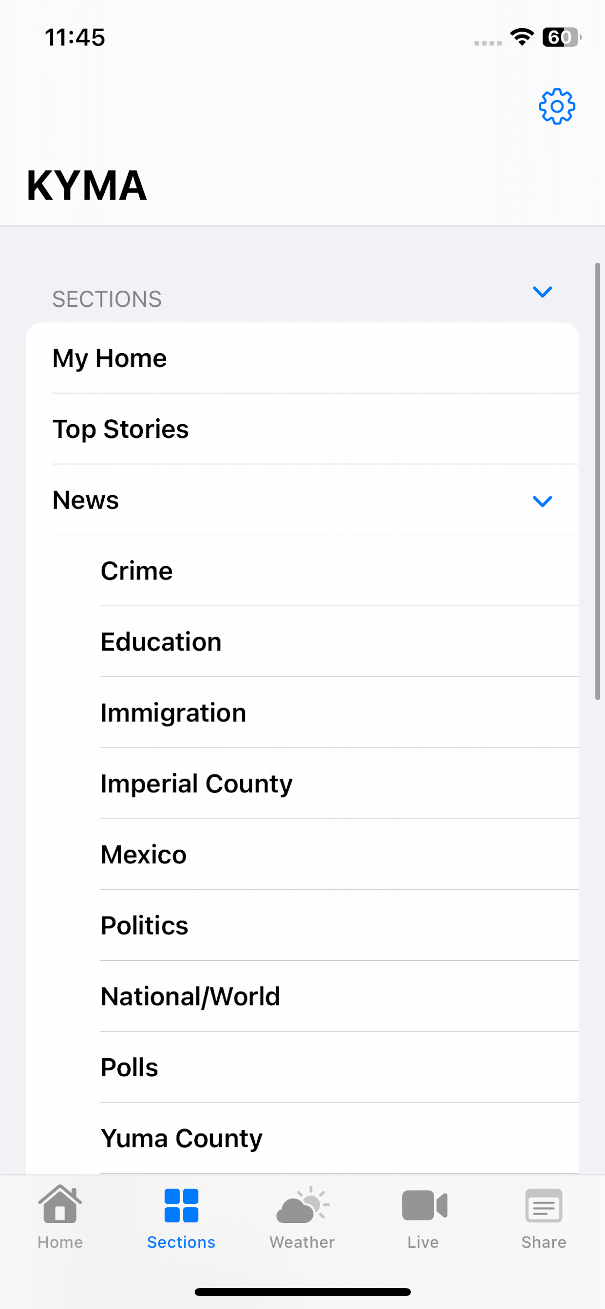 KYMA Yuma, El Centro News