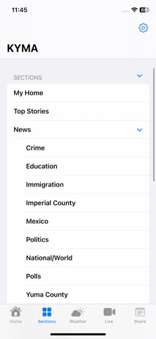 KYMA Yuma, El Centro News iPhone screenshot