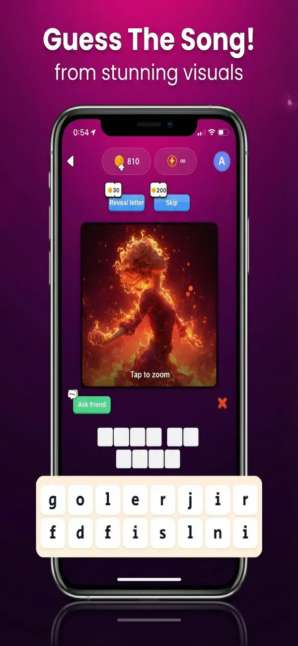 Screenshot #1 pour PictureThatSong - Music Trivia