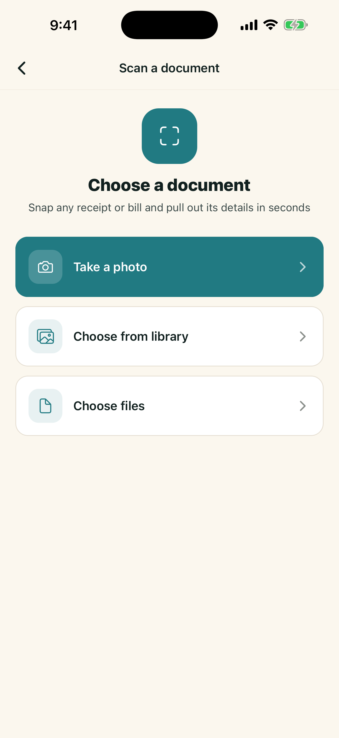 taw — Invoice & Receipt Scan screenshot 2