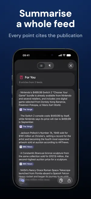 Bulletin: RSS News Reader screenshot 4