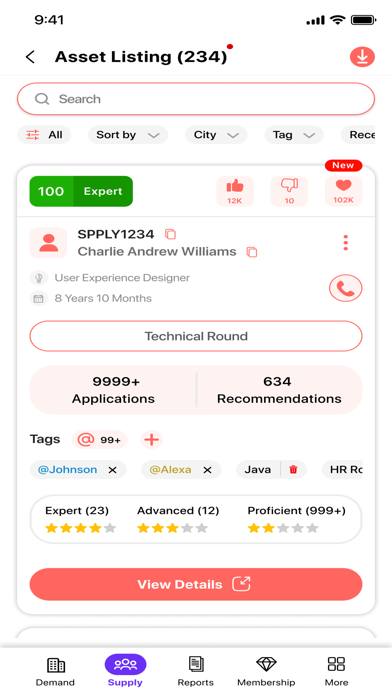 Recruitment.Exchange Screenshot