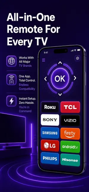 Universal TV Remote ：Control screenshot 1