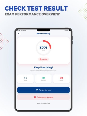Illinois DMV Driving Test Prep iPad screenshot