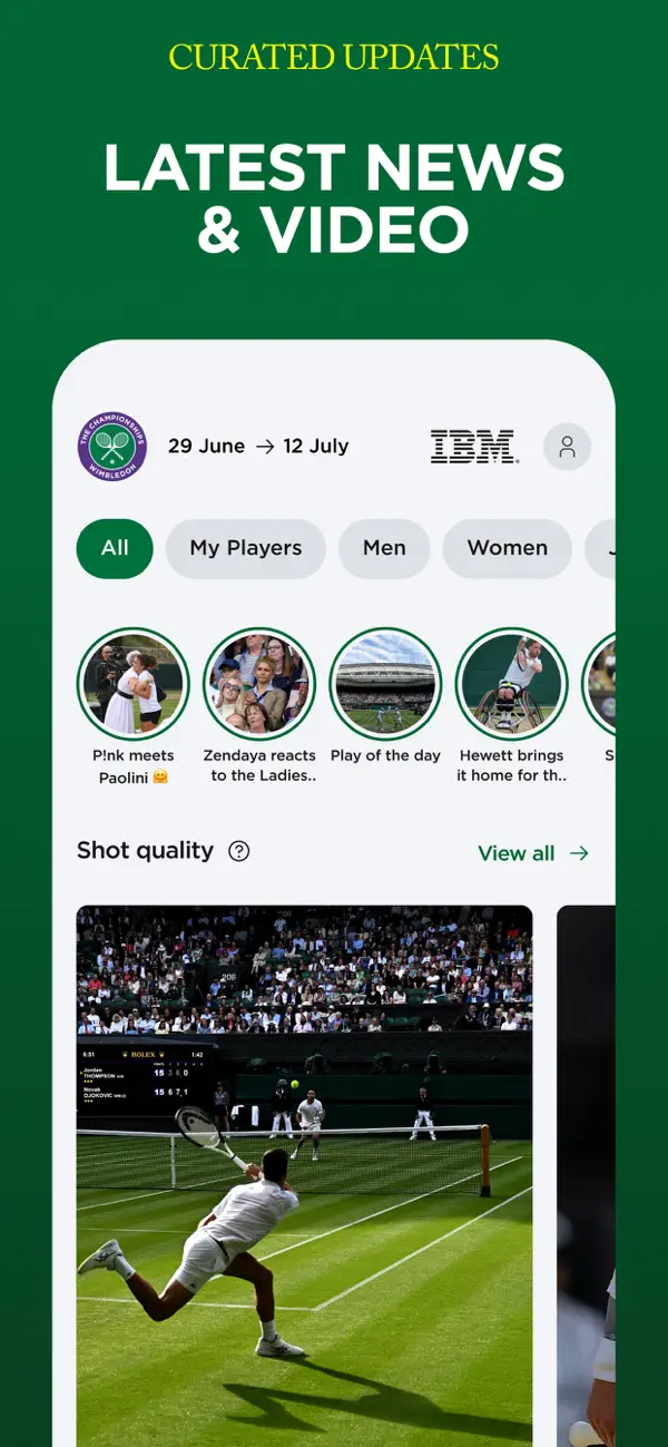 Screenshot #3 pour Wimbledon 2026