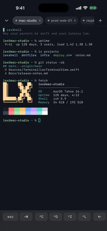 LexShell screenshot 2 of 6