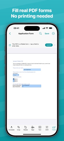 PDF Fill & Sign: Scanner Screenshot 2 of 7