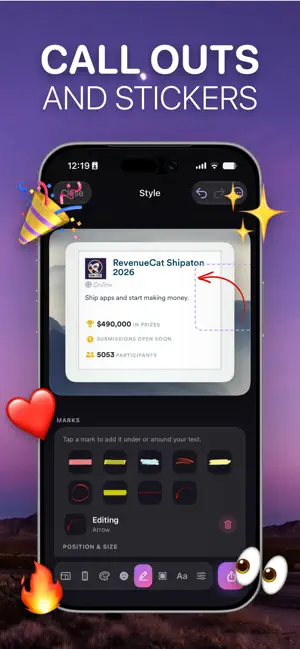 Screenr: Screenshots & Socials screenshot 4