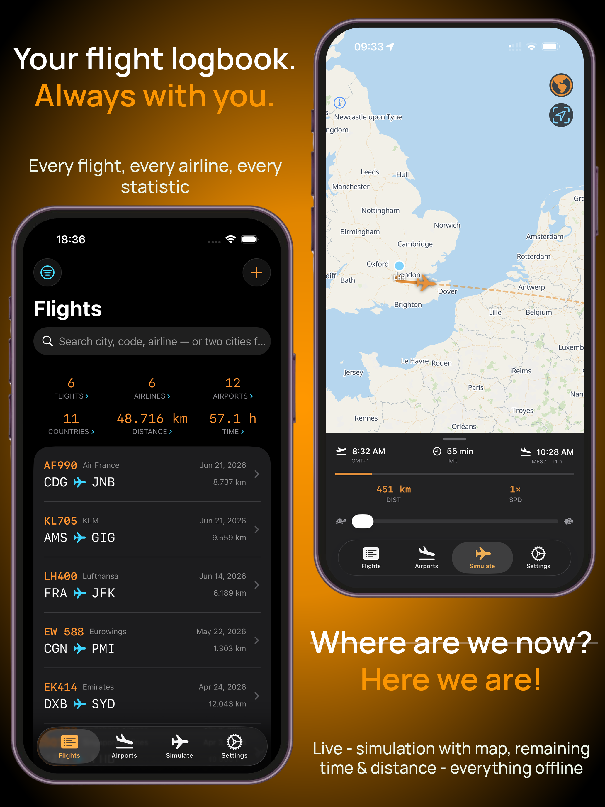 FlightLogger Application screenshot 7