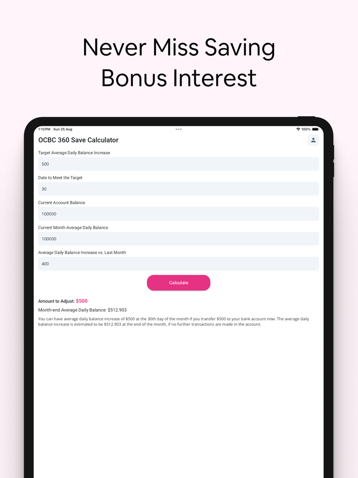 Saving Personal Finance App