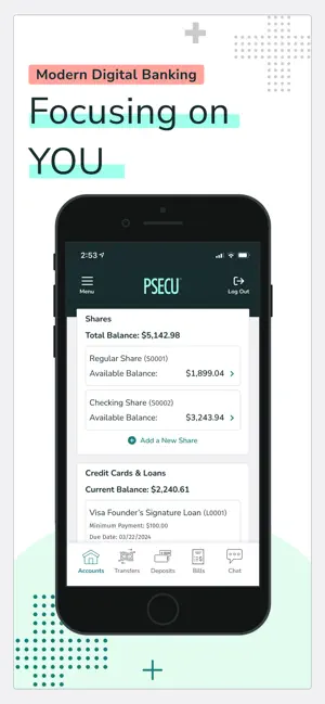 PSECU Mobile screenshot 1