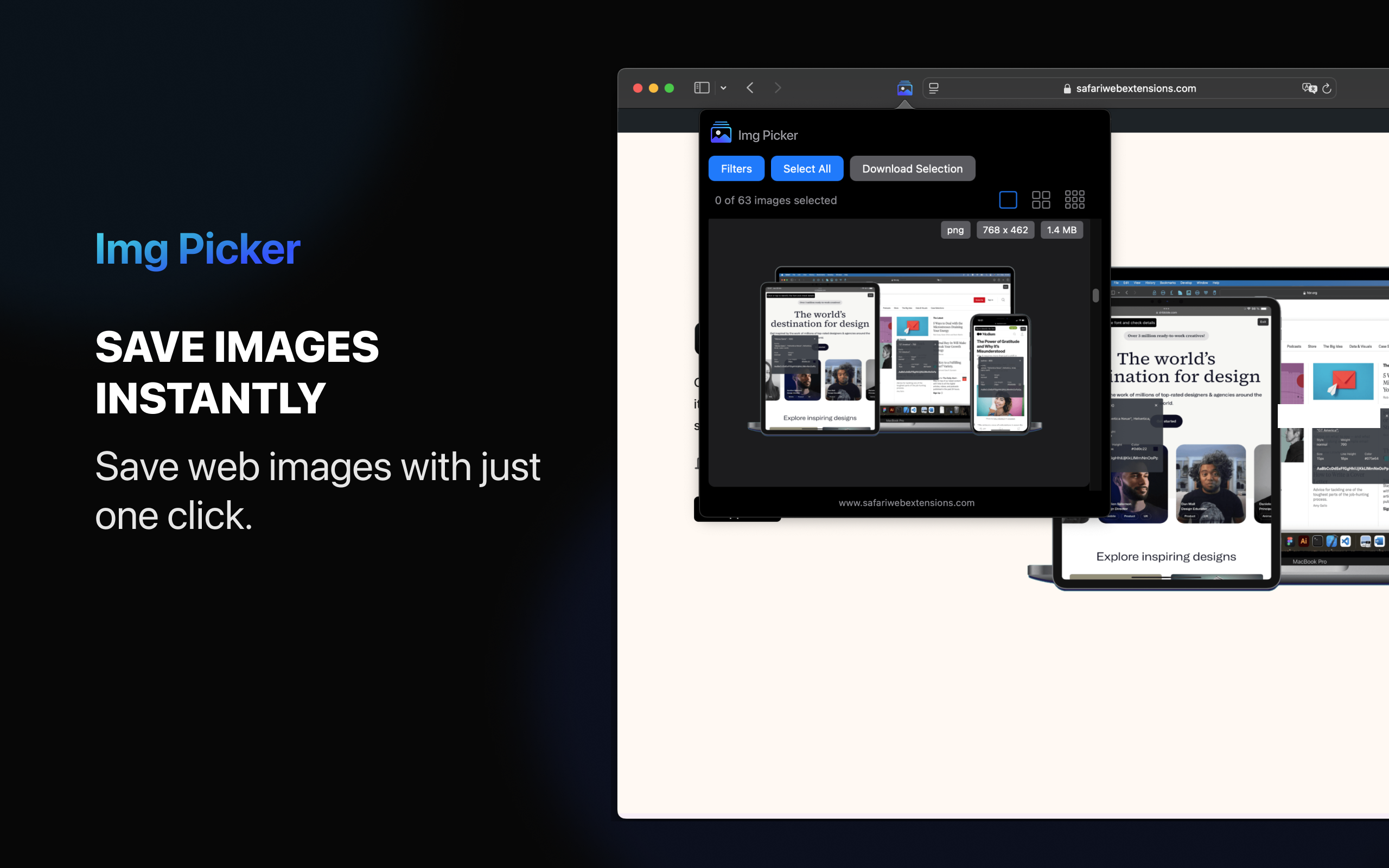 Img Picker Web Extension
