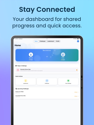 Couple Duel - Fun Task Tracker iPad screenshot
