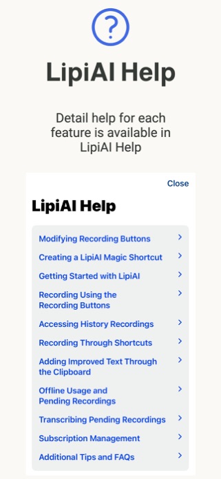 LipiAI Screenshot 8 of 10