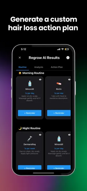 Regrow AI: Scan Hair Loss screenshot 3
