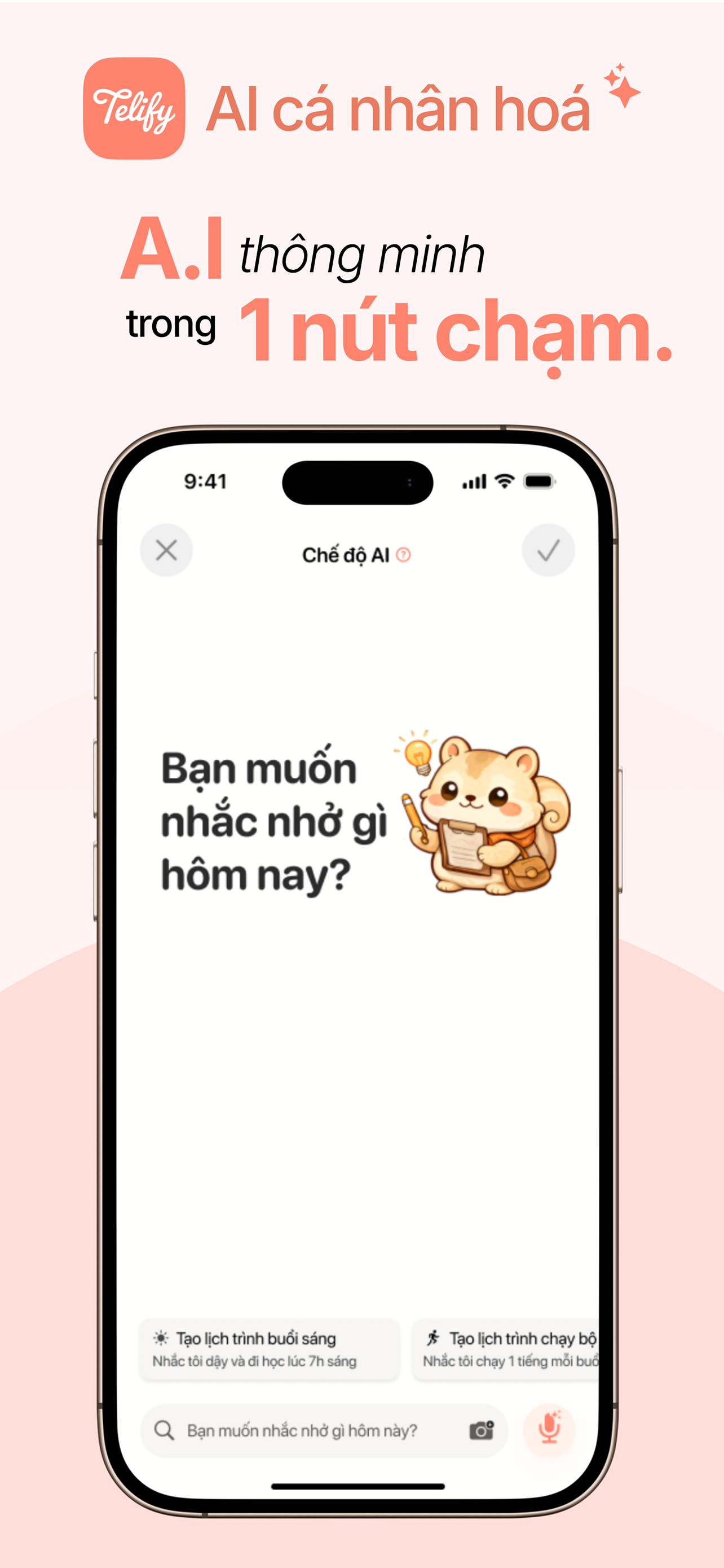Telify: AI Routine Builder
