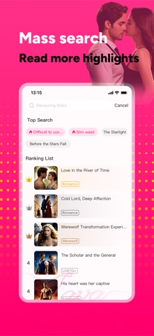 Lava: Story, Novel & Reader iPhone screenshot