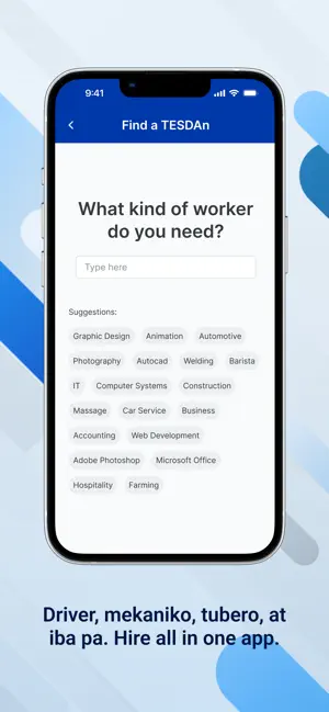 TESDA Skills Passport iPhone screenshot 2
